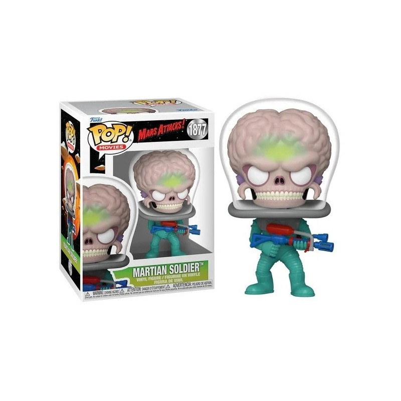 Mars Attacks - Pop! - Martian Soldier n°1877