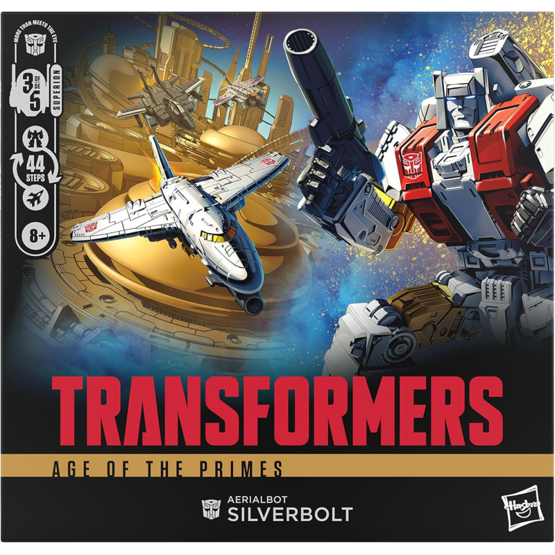 Transformers - Figurine Age of The Primes Aerialbot Silverbolt Classe Commandant