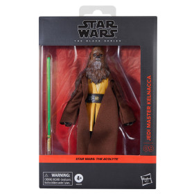 Star Wars : The Acolyte - Black Series - Figurine Jedi Master Kelnacca 15 cm