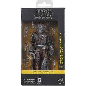 Star Wars : Skeleton Crew - Black Series - Figurine Captain Brutus Port Borgo