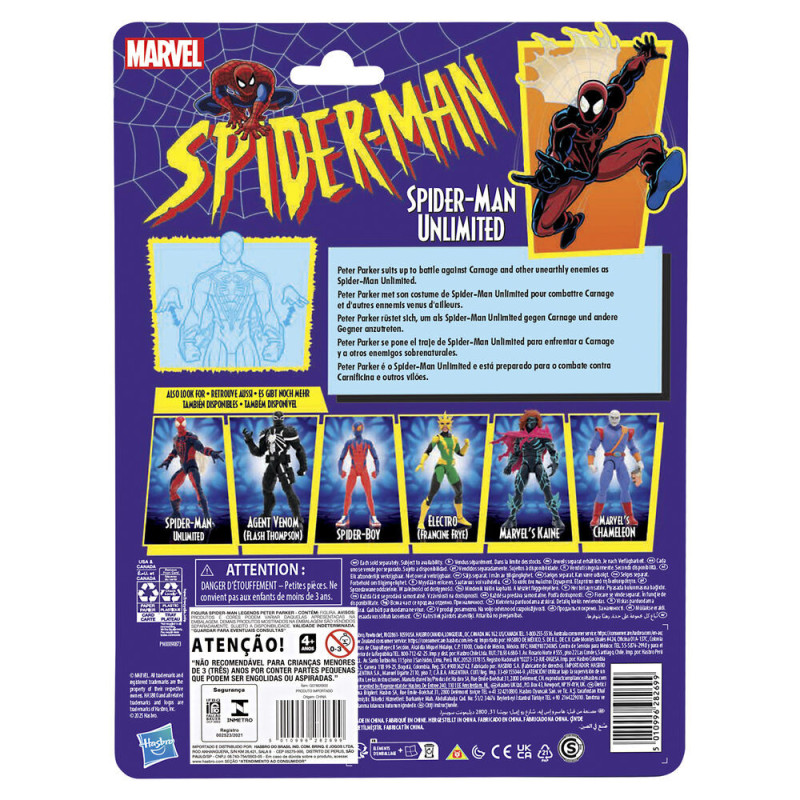 MARS / AVRIL 2025 : Marvel Legends - Spider-Man Comics : Spiderman Unlimited