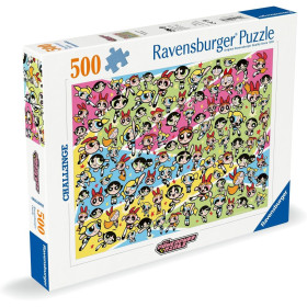 Powerpuff Girls - Puzzle 500 pièces Les Supers Nanas Challenge