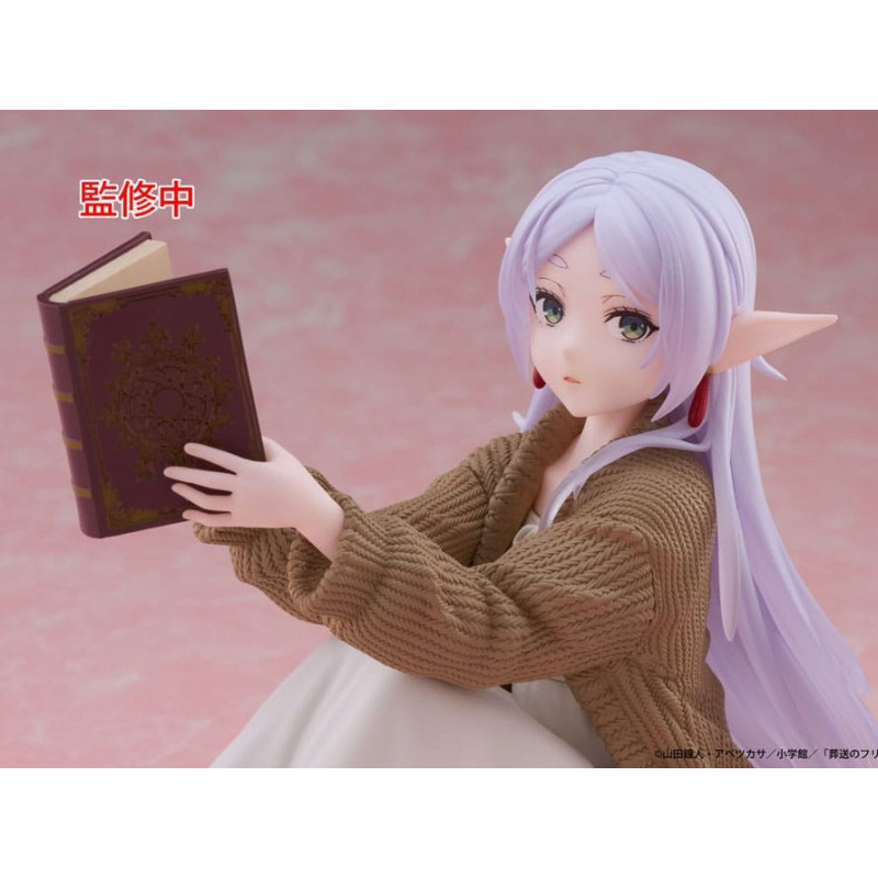 MAI 2025 : Frieren - Figurine Desktop Cute Figure Frieren Roomwear Ver. 13 cm