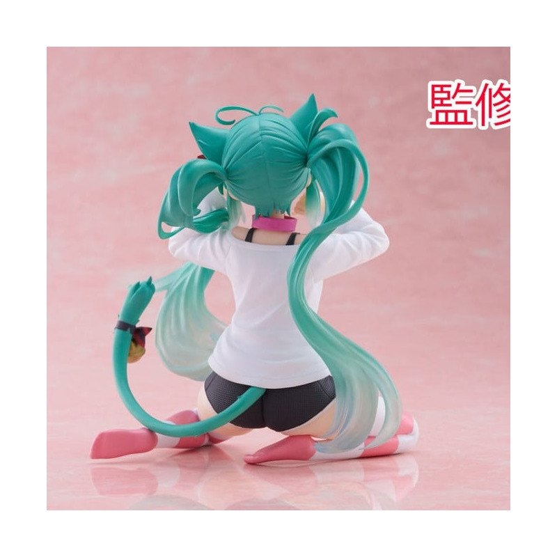 Hatsune Miku - Figurine Desktop Cute Figure Hatsune Miku Nekomimi  13 cm BOITE OUVERTE