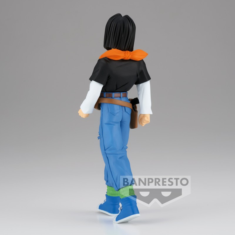 Dragon Ball Z - Figurine Solid Edge Works Android 17 BOITE OUVERTE