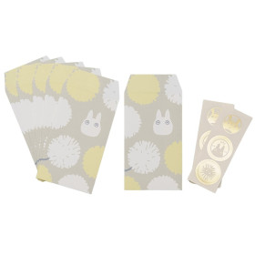 Mon Voisin Totoro - Set de 6 enveloppes + autocollants