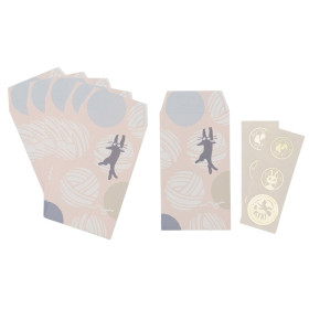 Kiki la Petite Sorcière - Set de 6 enveloppes + autocollants