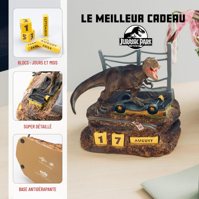 Jurassic Park - Calendrier perpétuel