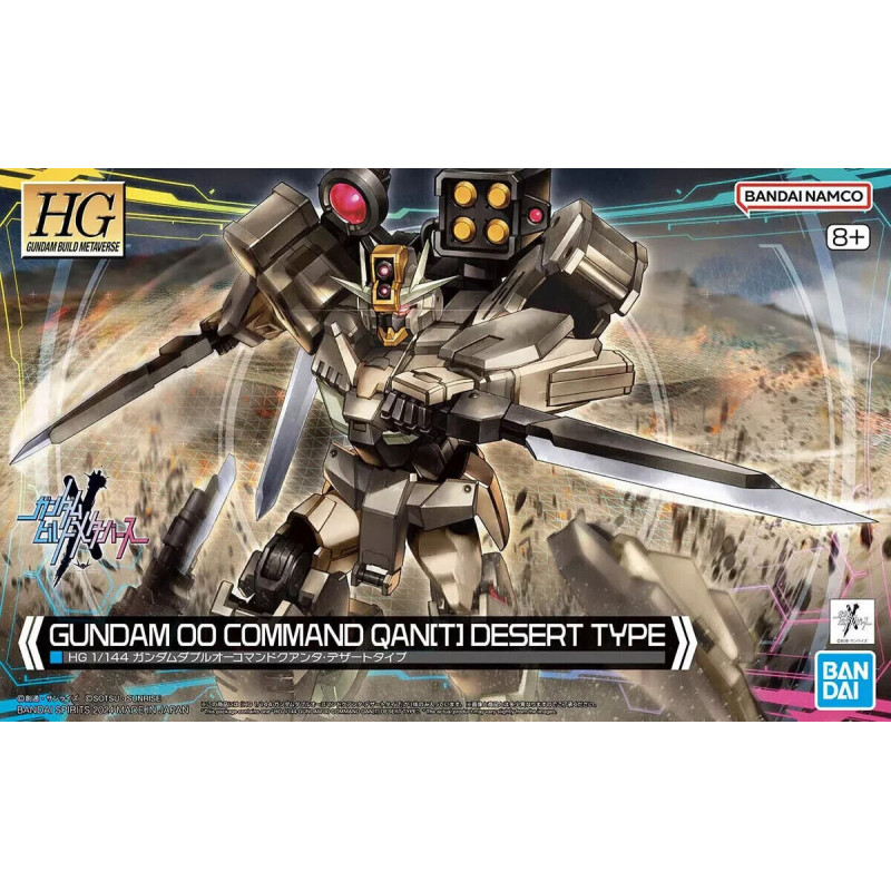 Gundam - HGBM 1/144 Gundam 00 Command Qan[T] Desert Type