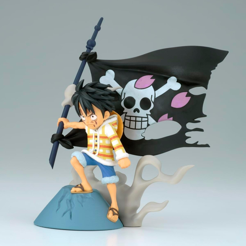 One Piece - Figurine WCF Log Stories : Luffy 8 cm