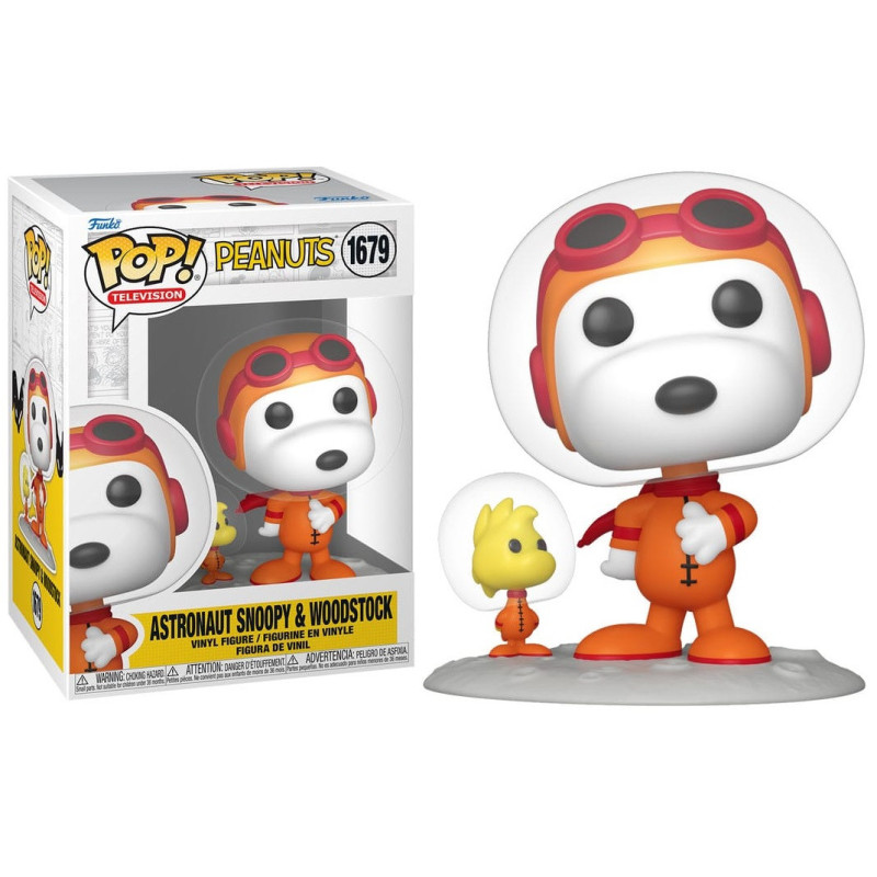 Peanuts (Snoopy) - Pop! - Astronaut Snoopy & Woodstock n°1679