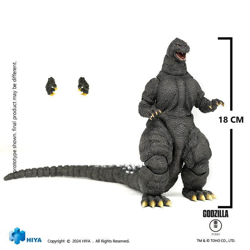 AVRIL 2025 : Godzilla vs King Ghidorah 1991 - Figurine Exquisite Basic Godzilla Hokkaido 18 cm