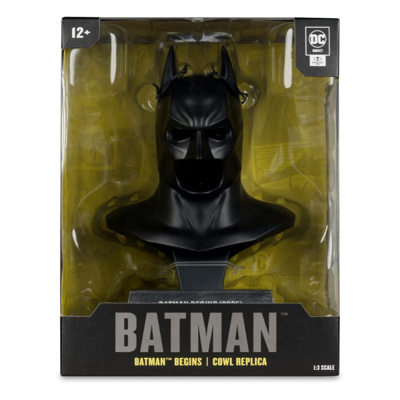 MARS 2025 : DC Direct - Mini réplique 1/3 masque de Batman 19 cm