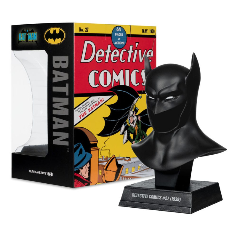 DC Direct - Mini réplique 1/3 Masque Batman Detective Comics 27 1st Apperance 18 cm