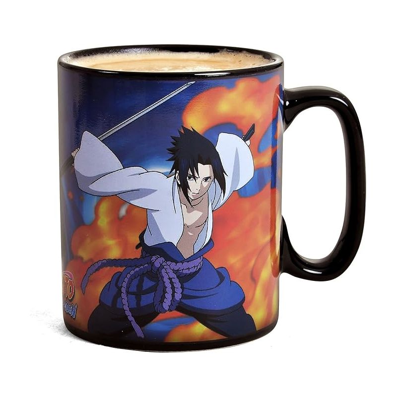 Naruto Shippuden - Mug thermo-réactif Duel Naruto vs Sasuke