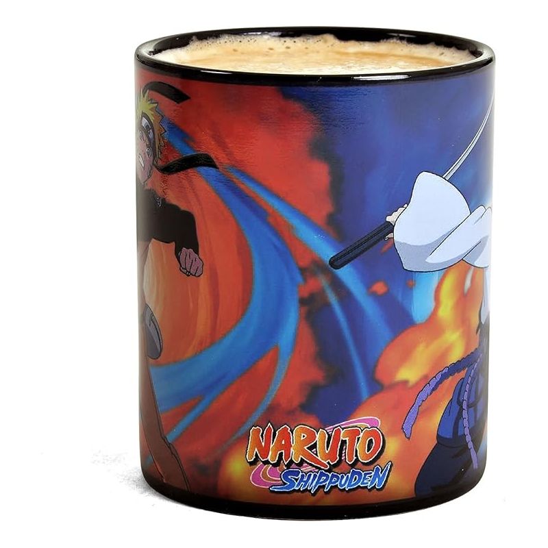 Naruto Shippuden - Mug thermo-réactif Duel Naruto vs Sasuke