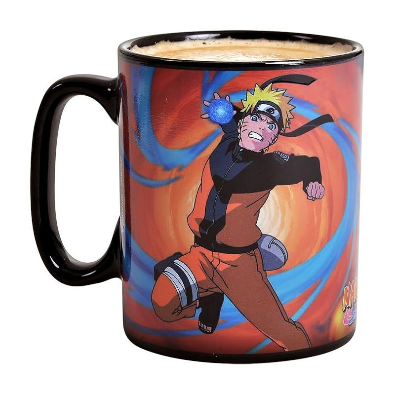 Naruto Shippuden - Mug thermo-réactif Duel Naruto vs Sasuke