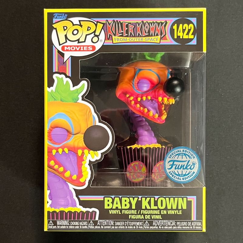 Killer Klowns From Outer Space - Pop! - Baby Klown Black Light n°1422