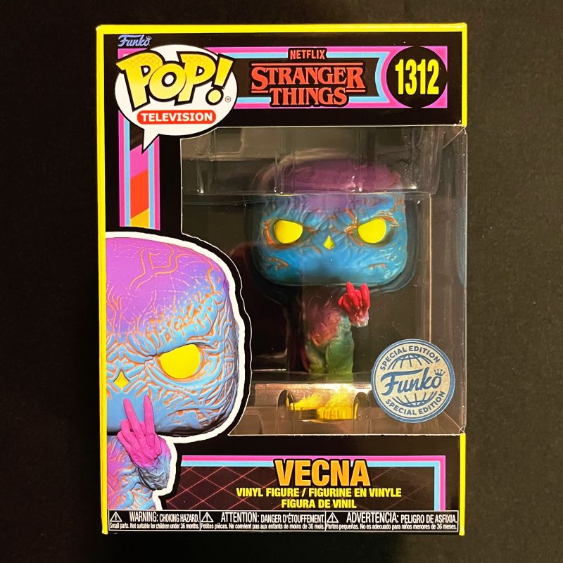 Stranger Things - Pop! - Vecna Black Light n°1312