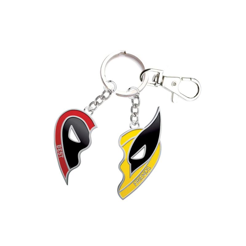 Marvel - Porte-clé Deadpool Wolverine Best Friends