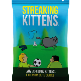 Jeu de société Exploding Kittens : Extension Streaking Kittens