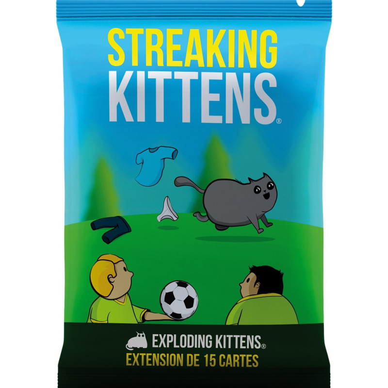 Jeu de société Exploding Kittens : Extension Streaking Kittens