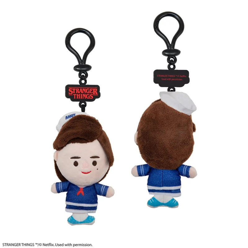 Stranger Things - Porte-clé bag clip peluche Steve Scoops Ahoy