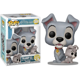 Disney : La Belle et le Clochard - Pop! - Tramp with Puppy n°1554