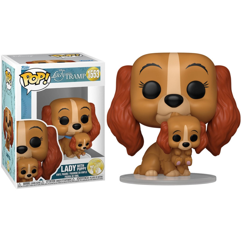 Disney : La Belle et le Clochard - Pop! - Lady with Puppy n°1553