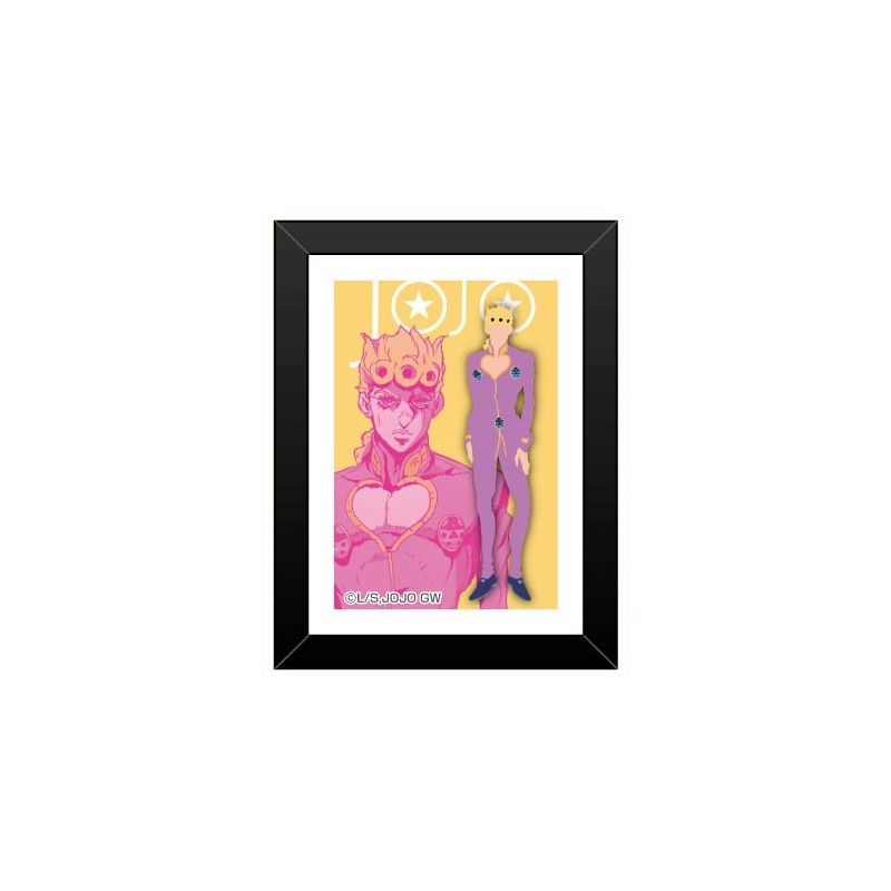 JoJo's Bizarre Adventure - Art Frame Shadow Picture Golden Wind 1 EXEMPLAIRE ALEATOIRE