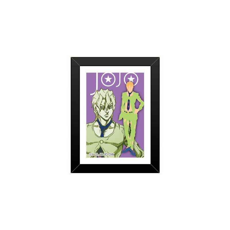 JoJo's Bizarre Adventure - Art Frame Shadow Picture Golden Wind 1 EXEMPLAIRE ALEATOIRE