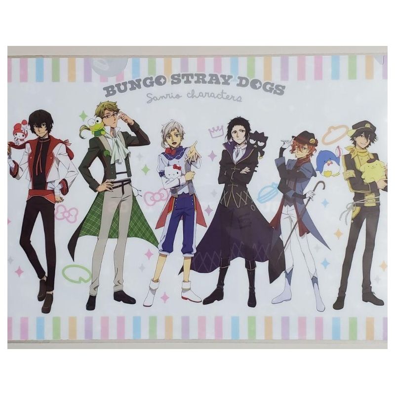 Bungo Stray Dogs x Sanrio - Chemise dossier A4