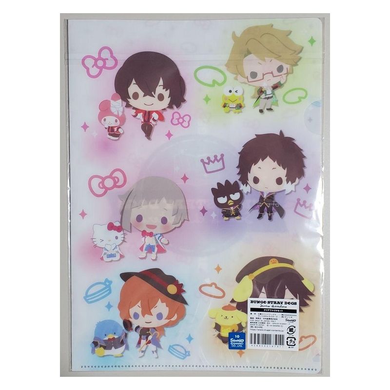 Bungo Stray Dogs x Sanrio - Chemise dossier A4