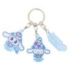 Tamagotchi x Sanrio - Porte-clé triple Morritchi x Cinnamoroll