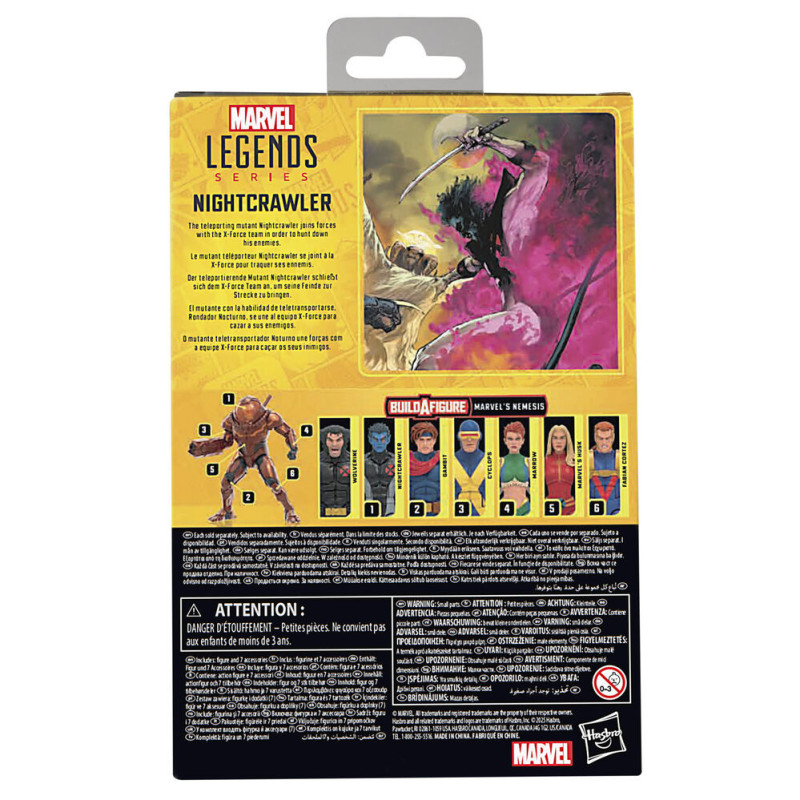 JUIN 2025 : Marvel Legends - Nemesis Series - Figurine Nightcrawler