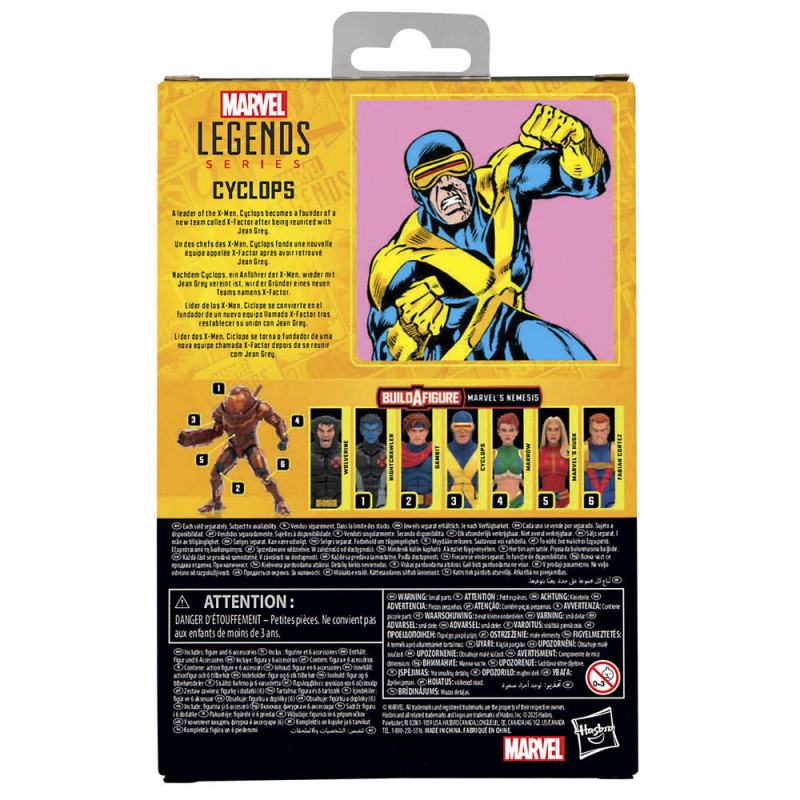 JUIN 2025 : Marvel Legends - Nemesis Series - Figurine Cyclops