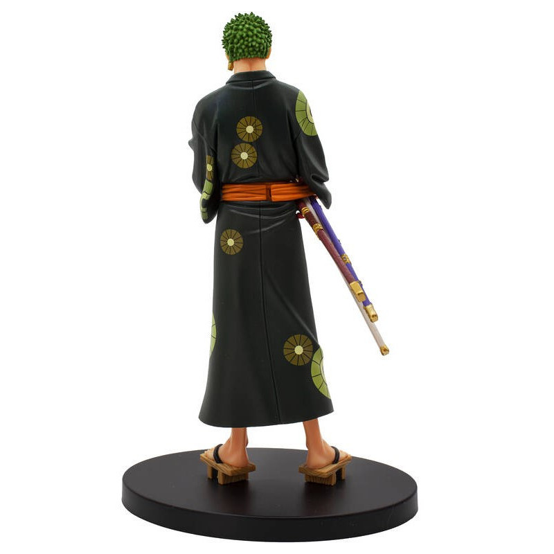 One Piece - Figurine Roronoa Zoro DXF Grandline Series Wanokuni Yukata 17cm