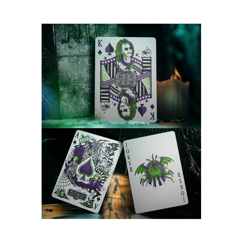 Beetlejuice - Jeu de 54 cartes Theory11