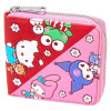 Sanrio - Portefeuille LoungeFly Hello Kitty & Friends "Color Block"