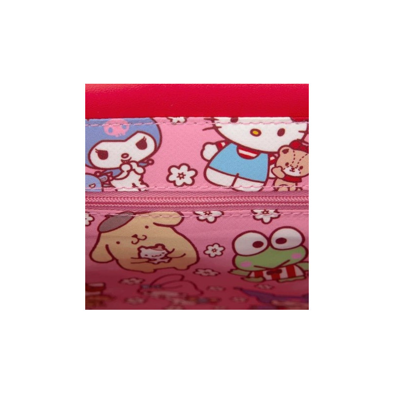 Sanrio - Sac bandoulière LoungeFly Hello Kitty & Friends "Color Block"