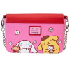 Sanrio - Sac bandoulière LoungeFly Hello Kitty & Friends "Color Block"