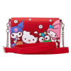 Sanrio - Sac bandoulière LoungeFly Hello Kitty & Friends "Color Block"