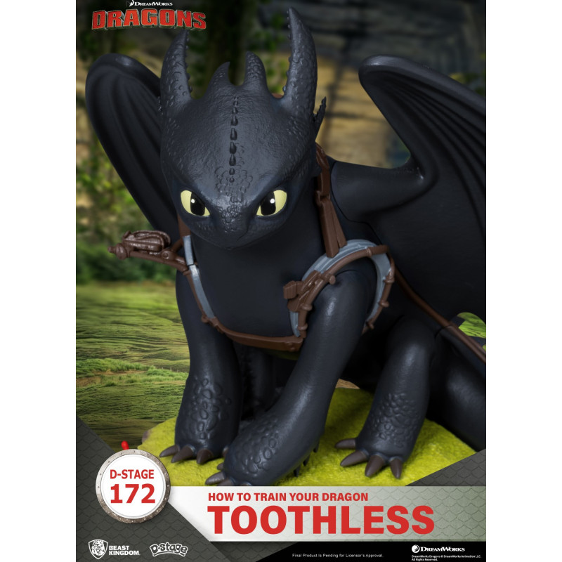 NOVEMBRE 2025 : How to train your Dragon - Dragons - Diorama D-Stage Toothless