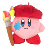 Kirby - Peluche Kirby Artiste 13 cm