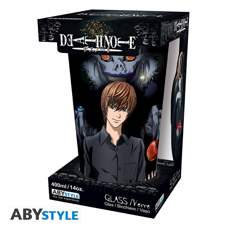 Death Note - Verre 400 ml Ryuk, Light & Misa