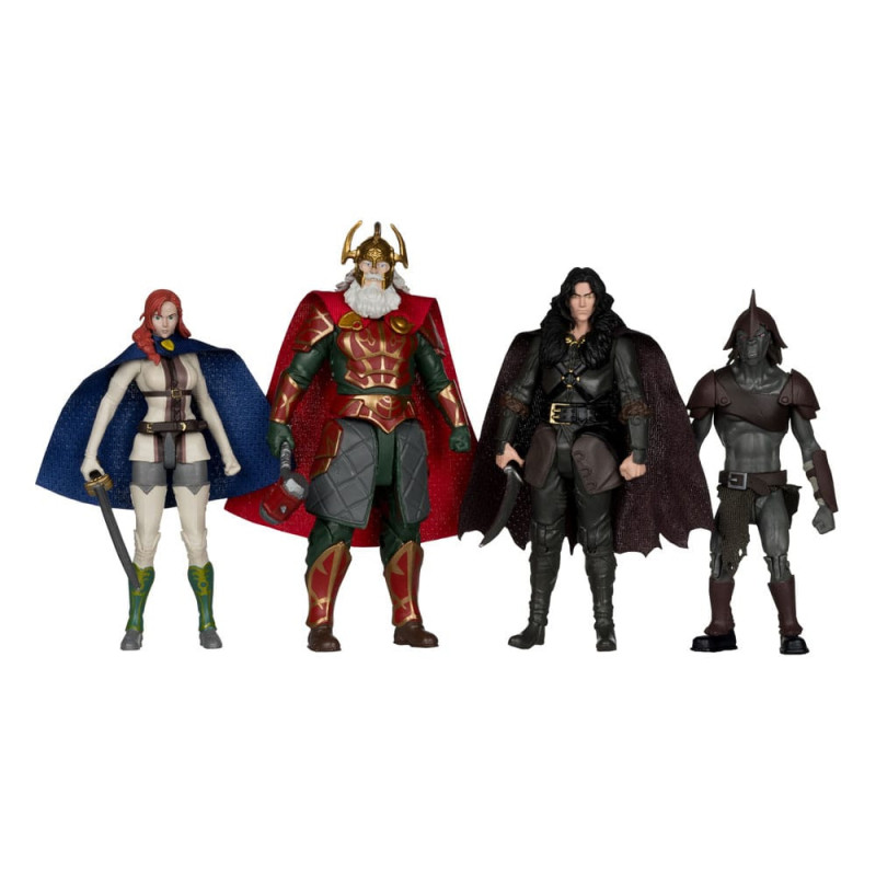 Lord of the Rings - The War of the Rohirrim - Pack de 4 figurines 10 cm