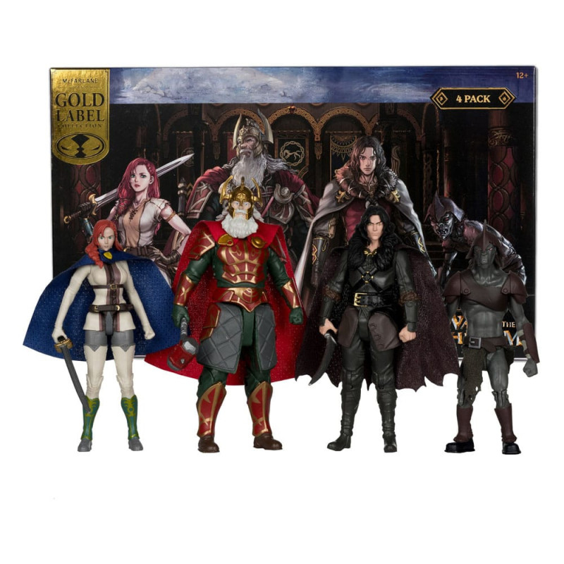 Lord of the Rings - The War of the Rohirrim - Pack de 4 figurines 10 cm