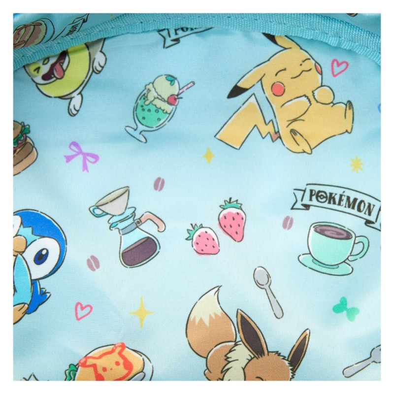 Pokemon - Mini sac à dos Pastel Gingham Cafe Triple Pocket