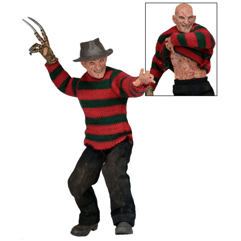 Nightmare On Elm Street 3 - Figurine Retro Clothed Freddy Krueger