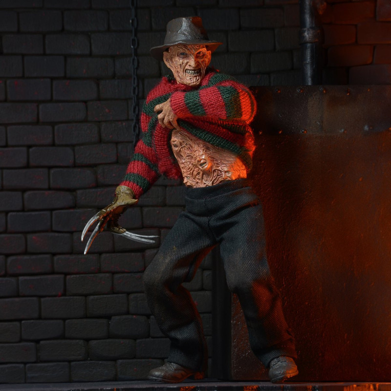 Nightmare On Elm Street 3 - Figurine Retro Clothed Freddy Krueger